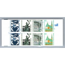 ALEMANIA OCCIDENTAL BERLIN 1987 CARNET COMPLETO DE ESTAMPILLAS NUEVAS MINT